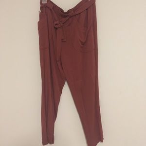 Fun pair of Red/Rust pants!